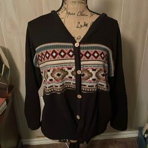 Boutique blouse Indian detail